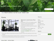 Tablet Screenshot of jarrettindoorplants.com.au